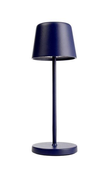 Canis Mini genopladelig bordlampe Blå 